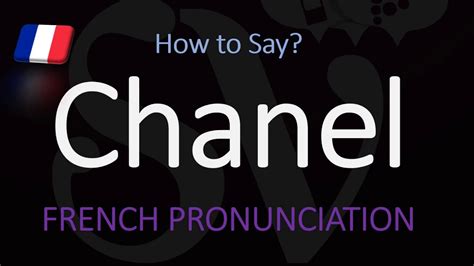 chanel pronounce